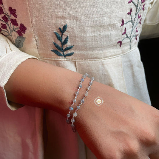 Rustic Romance Labradorite Bracelet