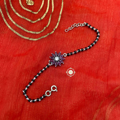 Dreamy Floral Mangalsutra Bracelet