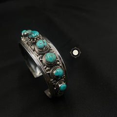 Turquoise Stone Kada