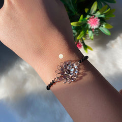 Floral Mangalsutra Bracelet