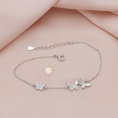 Sparkling Treasure Butterfly Bracelet
