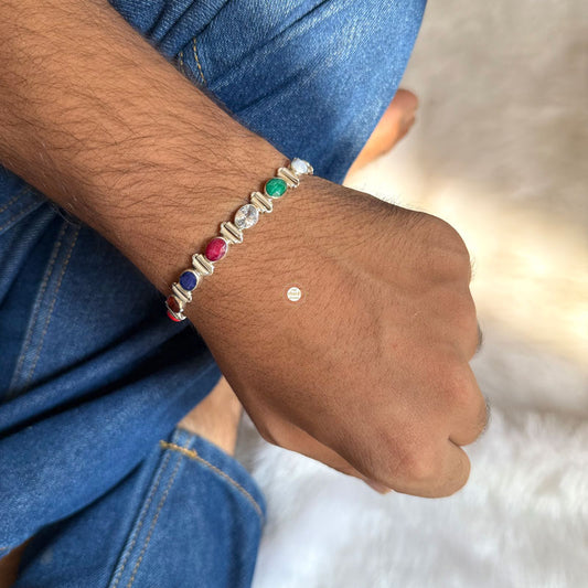 Navratna Treasure Bracelet
