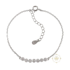 Sparkling Silver Classic Everyday Bracelet