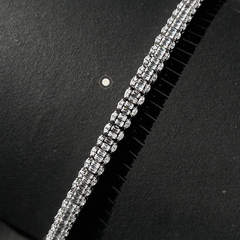 Sparkling Silver Twinkle Stone Bracelet