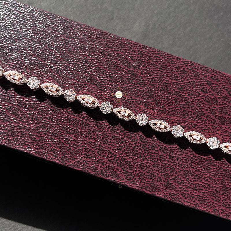 Sparkling Silver Celeste Shine Chain Bracelet