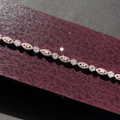 Sparkling Silver Celeste Shine Chain Bracelet