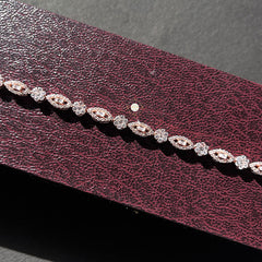 Sparkling Silver Celeste Shine Chain Bracelet
