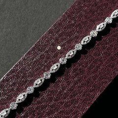 Sparkling Silver Celeste Shine Chain Bracelet
