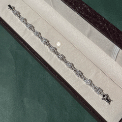 Sparkling Silver Bloom Spark Bracelet