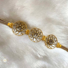 Sterling Silver 925 Floral Glow Bracelet