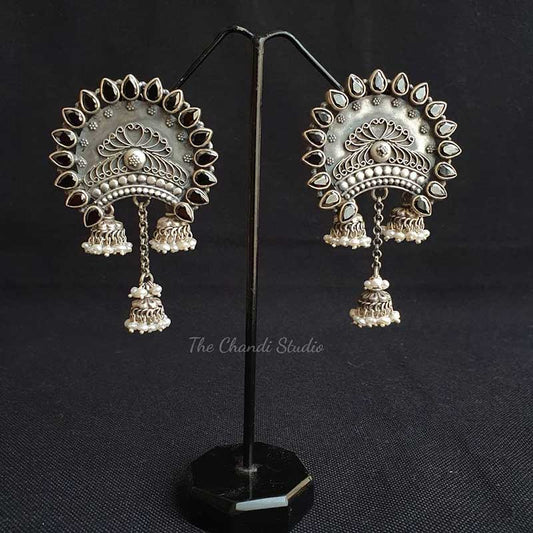 Bold Triple Jhumki Earring