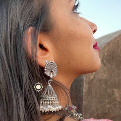 Utsav Peacock Ghoomar Jhumka