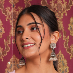 Utsav Peacock Ghoomar Jhumka