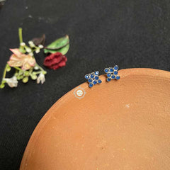 Rozana Square Stone Studs