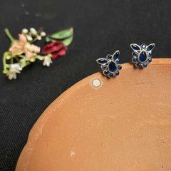 Rozana Quirky Stone Studs