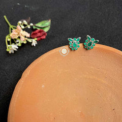 Rozana Quirky Stone Studs