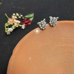 Rozana Quirky Stone Studs