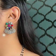 Timeless Navratna Paradise Earring