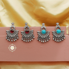 Dilkash Quirky Parrot Chakra Earring