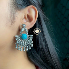 Dilkash Quirky Parrot Chakra Earring