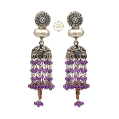 Jashn Matka Chandelier Waterfall Jhumka