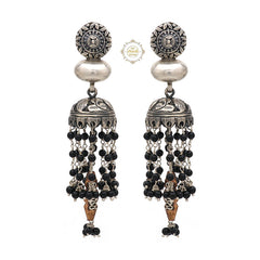 Jashn Matka Chandelier Waterfall Jhumka