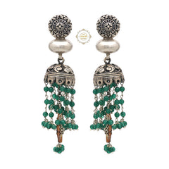 Jashn Matka Chandelier Waterfall Jhumka