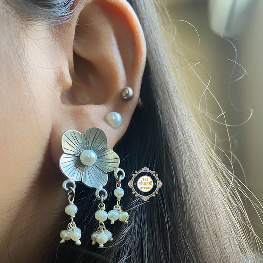 Jasmine Pearl Earring