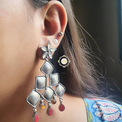 Floral Layered Earring