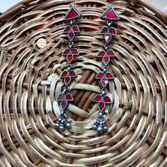 Afghan Glass Ghungroo Earring