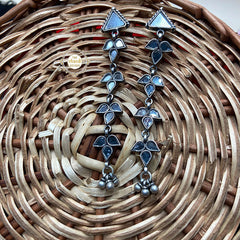 Afghan Glass Ghungroo Earring