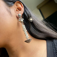 Pearls Hanging Earring