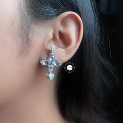 Dainty Stone Earring