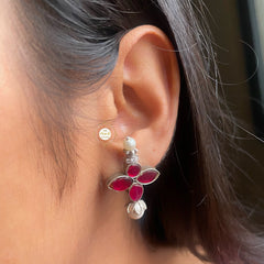 Dainty Stone Earring