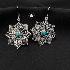 Ripple Mandala Earring