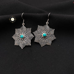 Ripple Mandala Earring