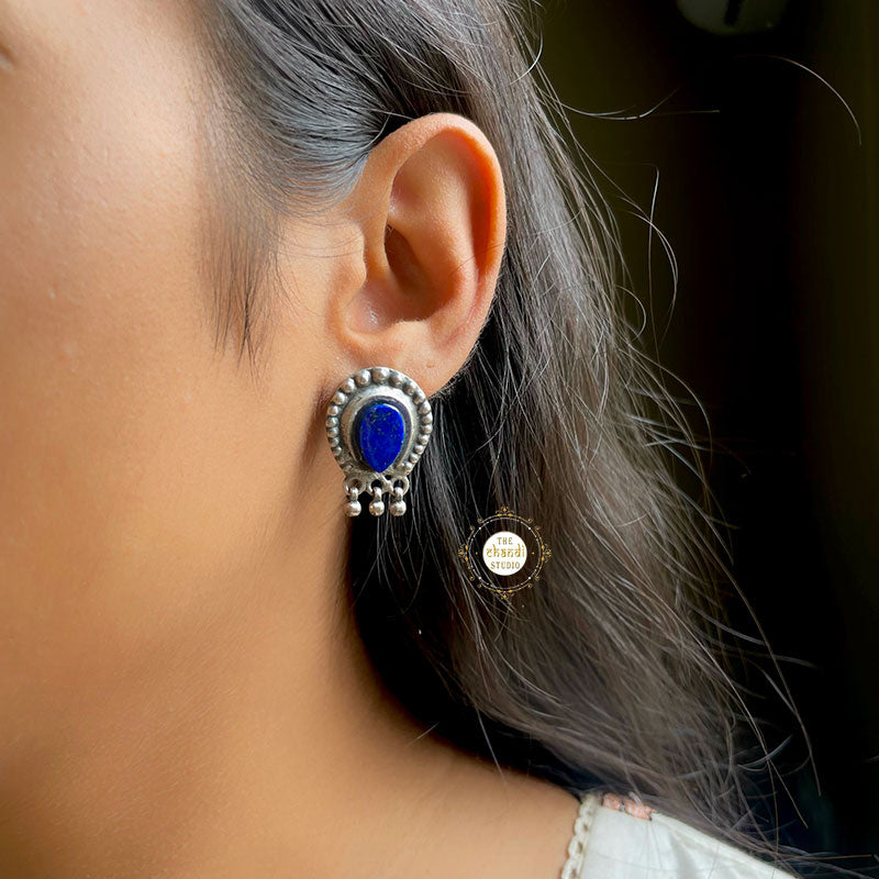 Lapis Lazuli Rawa Studs