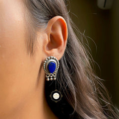 Lapis Lazuli Rawa Studs