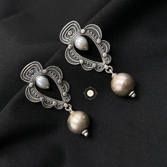 Nazaakat Stone Ball Drop Earring