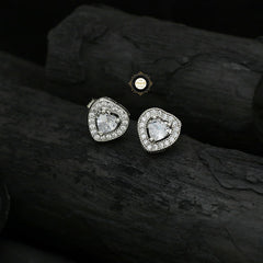 Sparkling Treasure Heart Earring