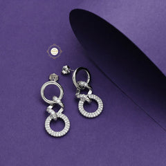 Sparkling Treasure Circle Of Light Earring