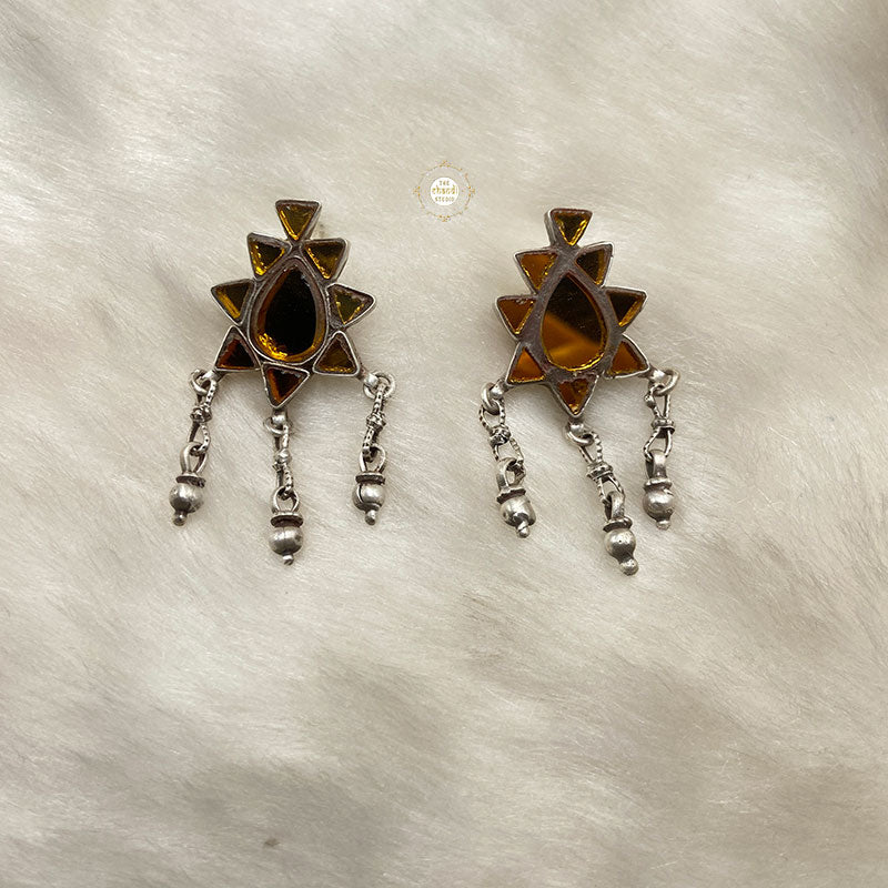 Afghan Glass Earring