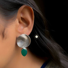 Dilbahar Disc Earring