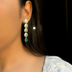 Circle Of Light Tilak Drop Earring