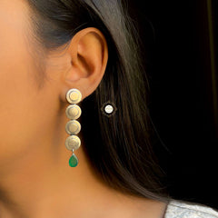 Circle Of Light Tilak Drop Earring