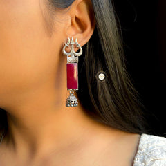 Shiva Trishul Earring