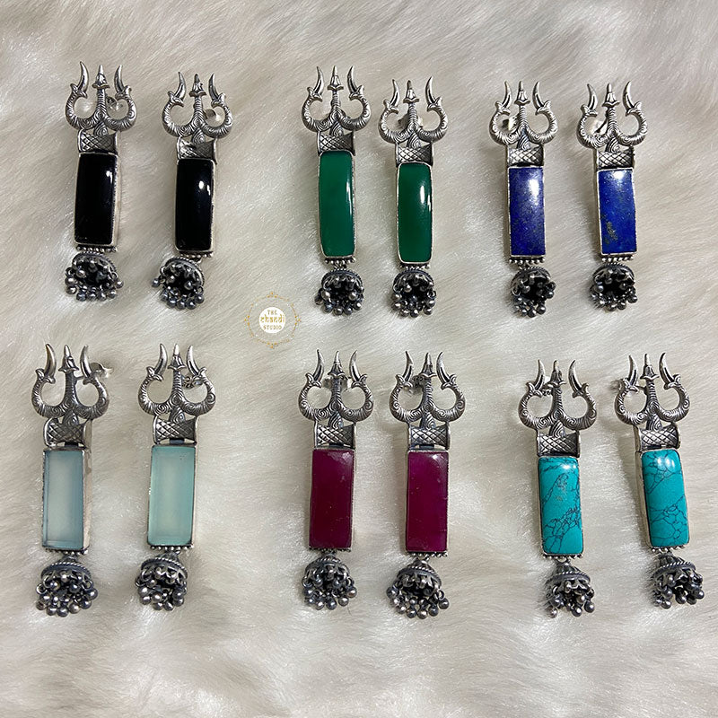 Shiva Trishul Earring