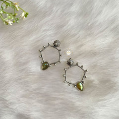 Flower Pentagon Earring