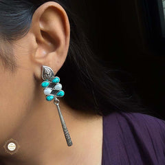 Sterling Silver Moonlit Dangle Earrings