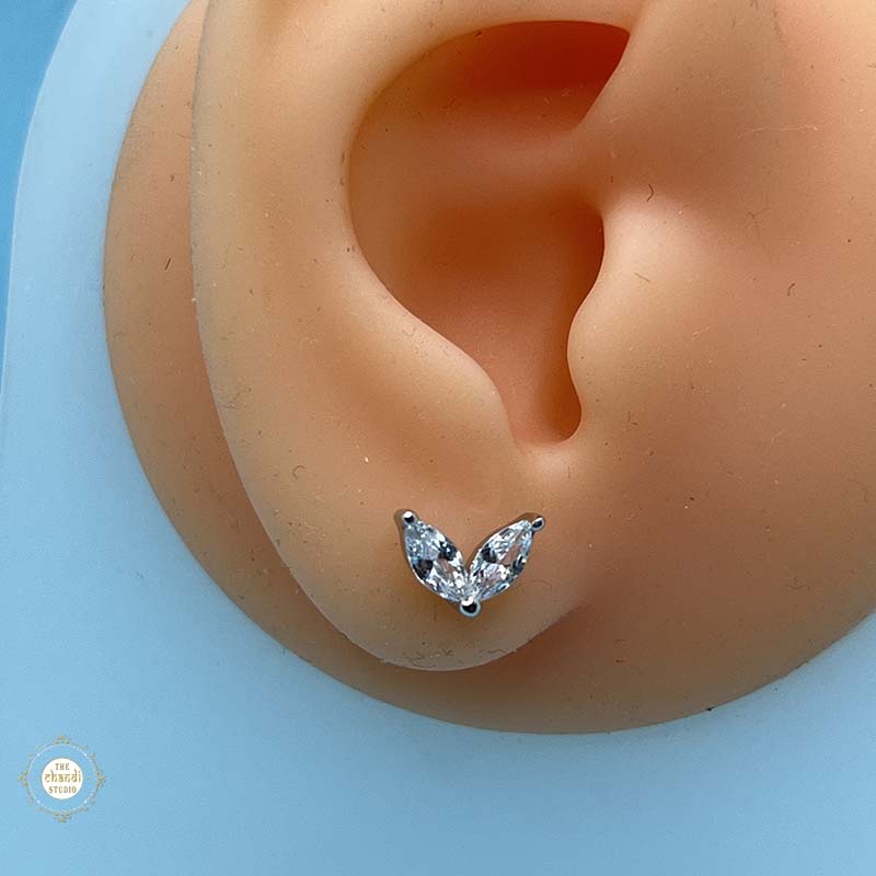 Shop Sparkling Silver Earrings 